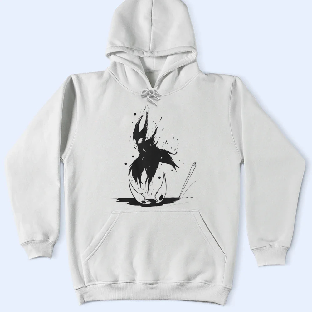 Hollow Knight Little Ghost Hoodie, Indie Game Fan Apparel Gift, Official Game Fan Apparel & Merch Cartpitol