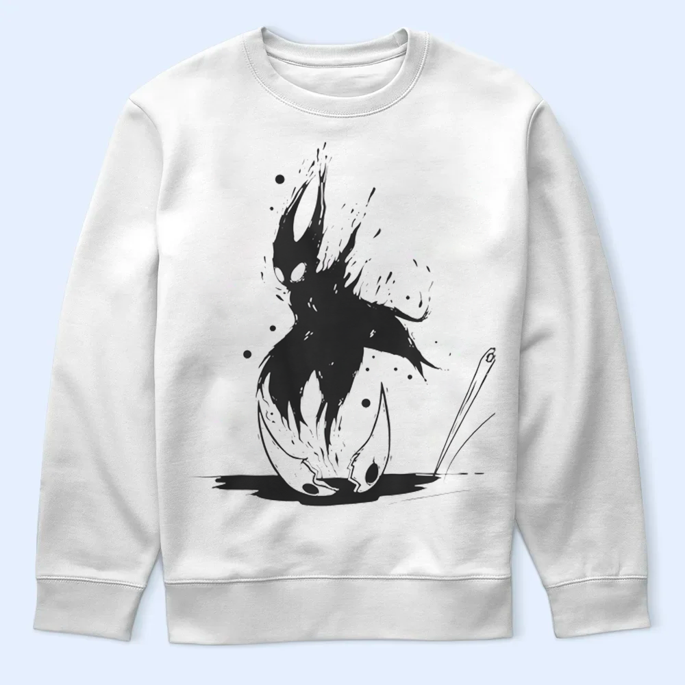 Hollow Knight Little Ghost Sweatshirt, Indie Game Fan Apparel Gift, Official Game Fan Apparel & Merch Cartpitol