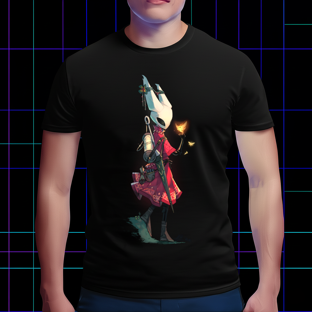 Hollow Knight Fan Art Shirt - The Hornet's Artistic Tribute Cartpitol