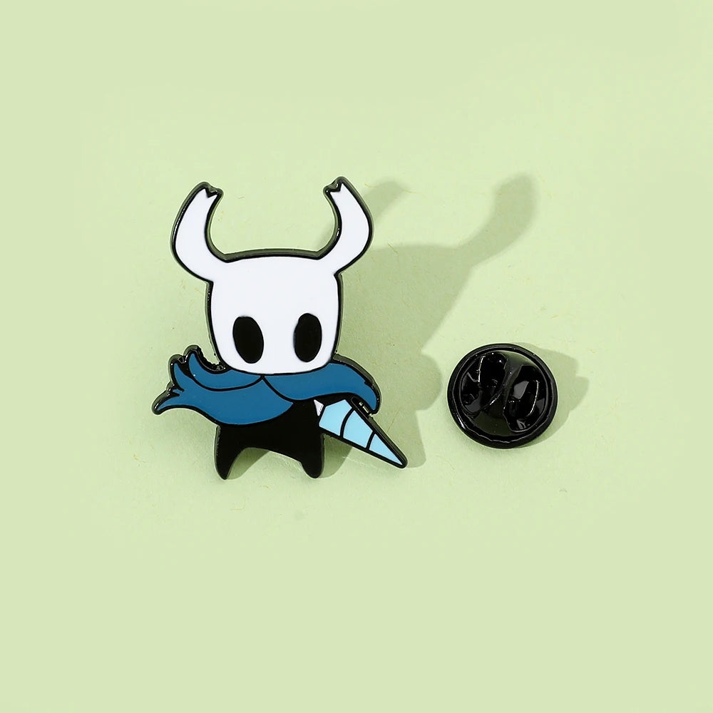 Hollow Knight Cute Enamel Pin, Adorable Game Character Lapel Brooch Cartpitol
