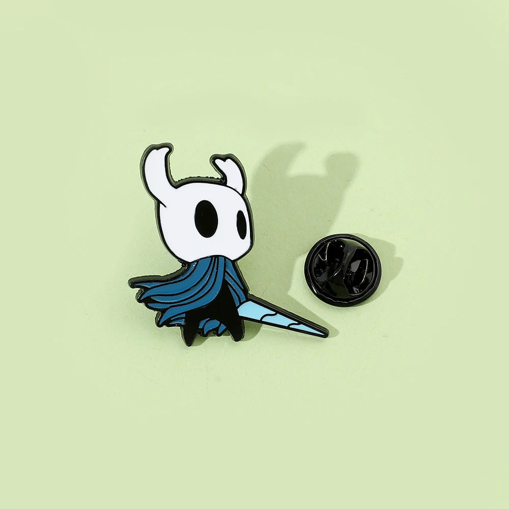 Hollow Knight Cute Enamel Pin, Adorable Game Character Lapel Brooch Cartpitol