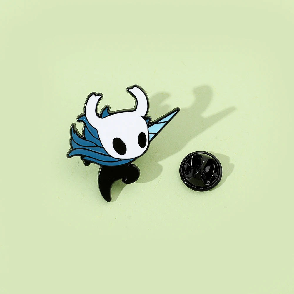 Hollow Knight Cute Enamel Pin, Adorable Game Character Lapel Brooch Cartpitol