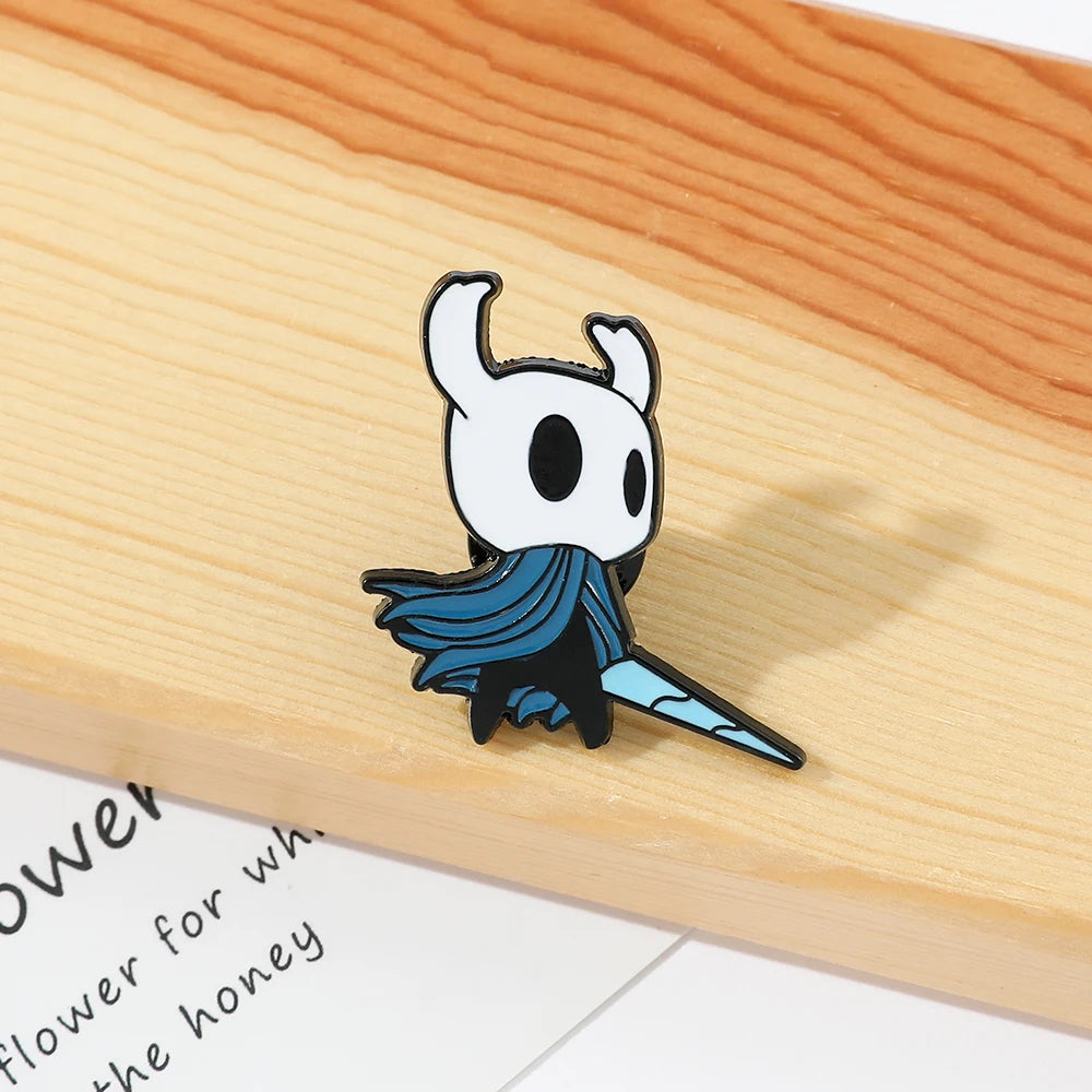 Hollow Knight Cute Enamel Pin, Adorable Game Character Lapel Brooch Cartpitol
