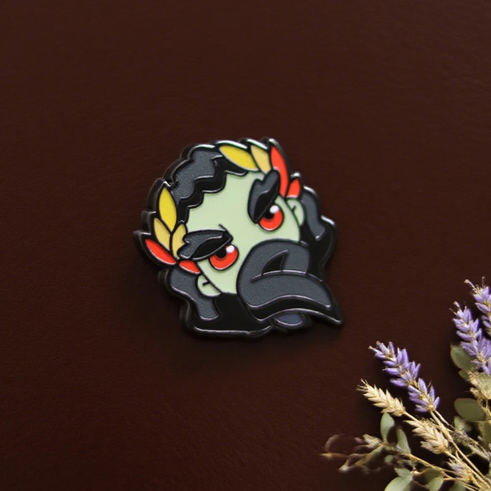 Hades Metal Brooch Fangamer Action Role-playing Game Character Enamel Pins Cartoon Classic Style Lapel Pin Collar Jewelry Badge Cartpitol