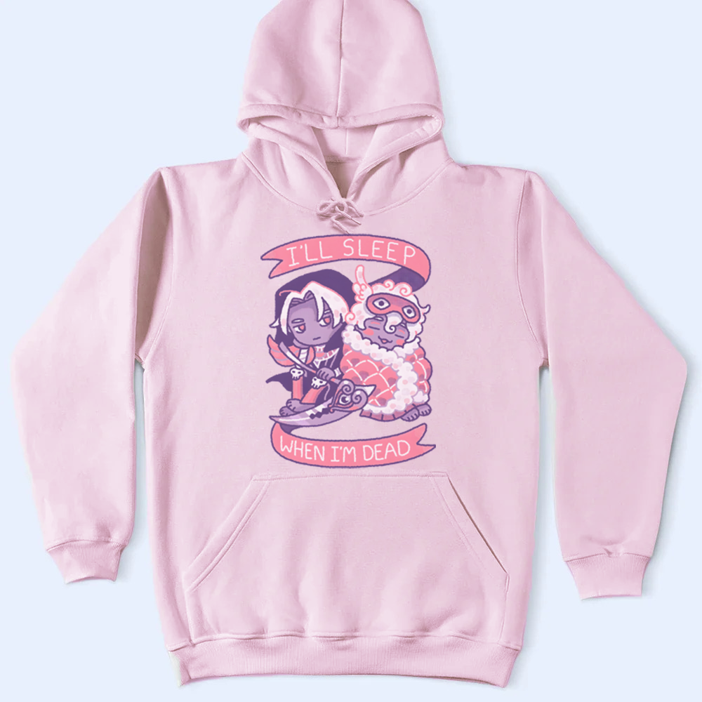 "I'll Sleep When I'm Dead" Hades Shirt, Zagreus Fan Tee, Hades Merch Cartpitol