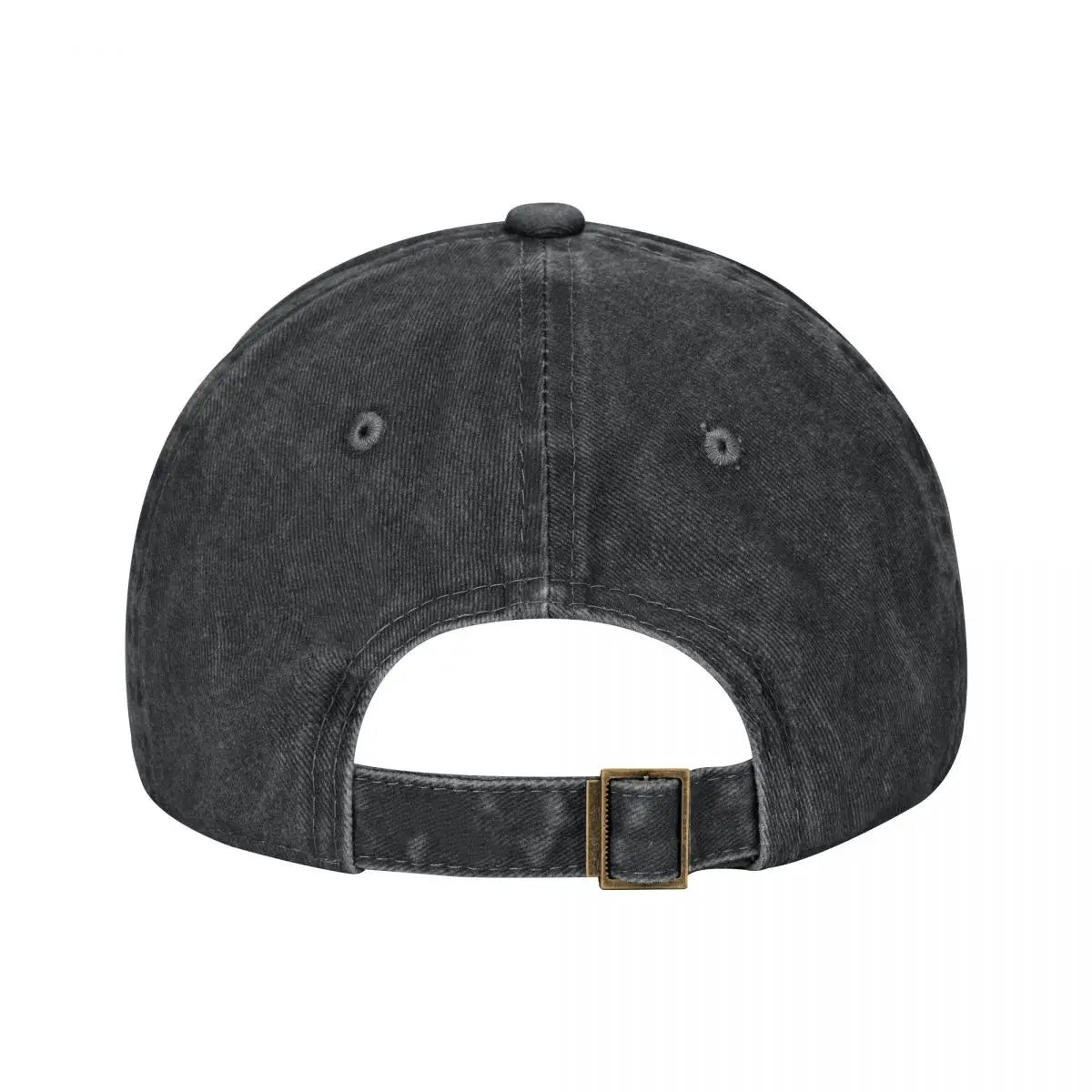 Back view of the Hades logo cap, showing the adjustable strap closure