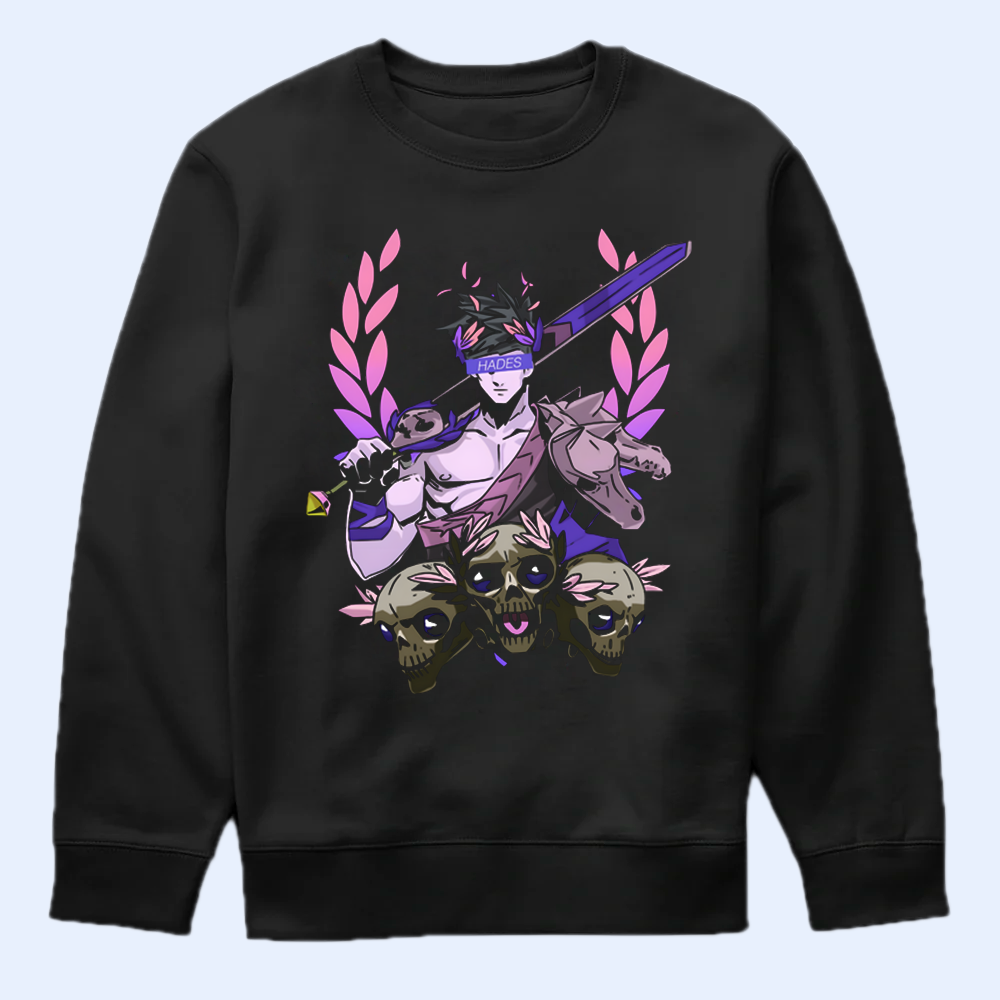 Hades Shirt, Zagreus & Cerberus Three-Headed Guardian Tee, Underworld Merch Cartpitol