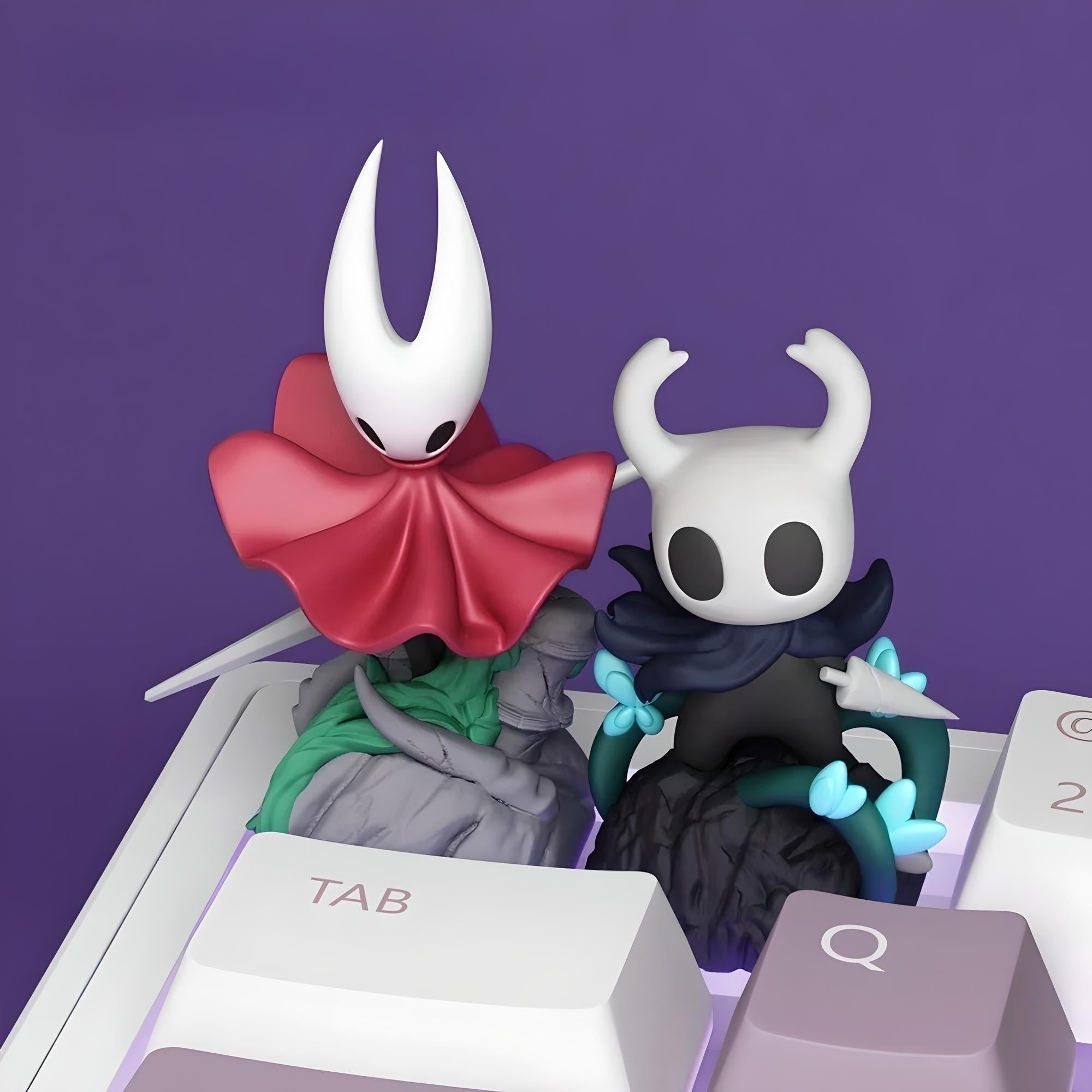 Artisan Resin Hollow Knight Keycap, Premium Silksong Keycap