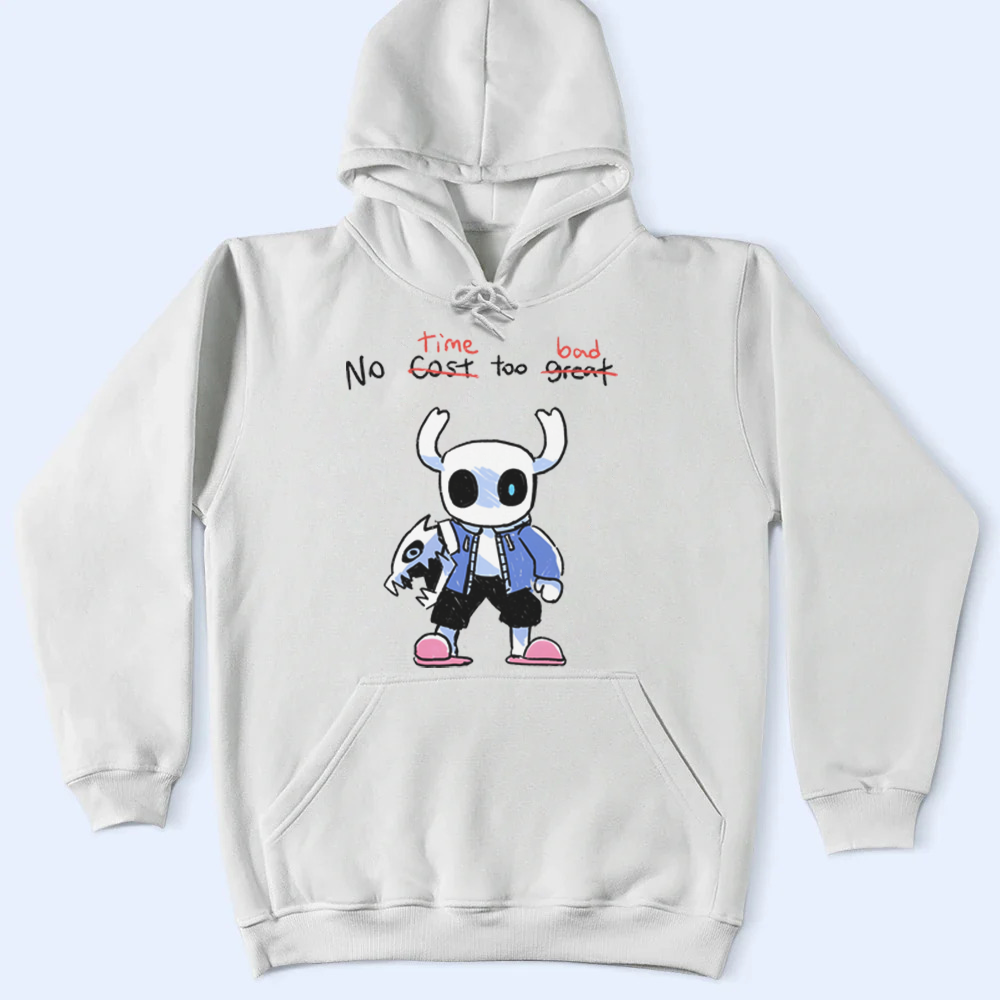 Hollow Knight Little Ghost "No Cost Too Great" T-Shirt , Premium Game Merch, Official Game Fan Apparel & Merch Cartpitol