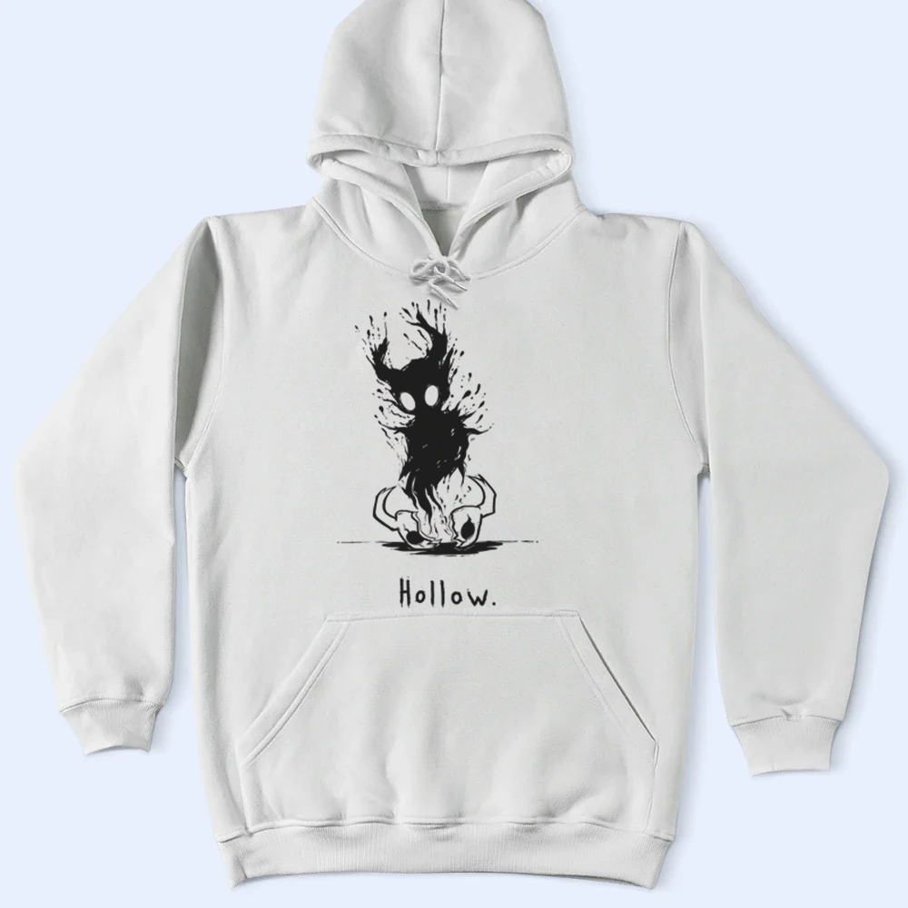 Hollow Knight Vessel Silhouette Tee, Minimalist Game Fan Shirt, Official Game Fan Apparel & Merch Cartpitol