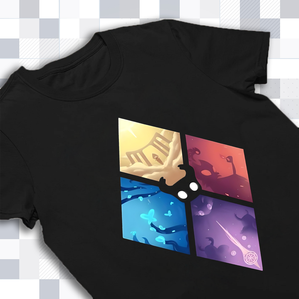 Hollow Knight The Knight Boss Form T-shirt, Ultimate Fan Apparel, Official Game Fan Apparel & Merch Cartpitol