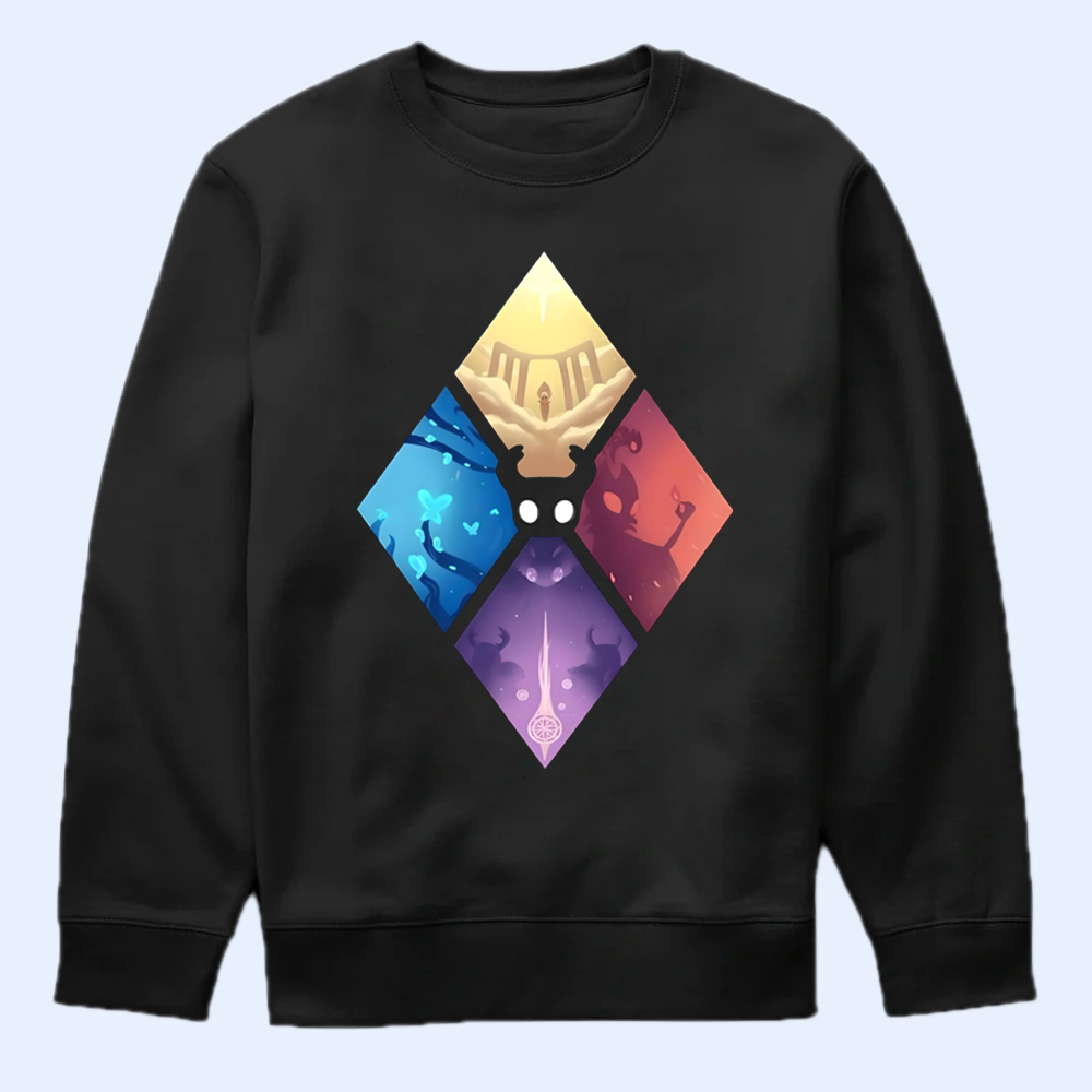 Hollow Knight The Knight Boss Form T-shirt, Ultimate Fan Apparel, Official Game Fan Apparel & Merch Cartpitol