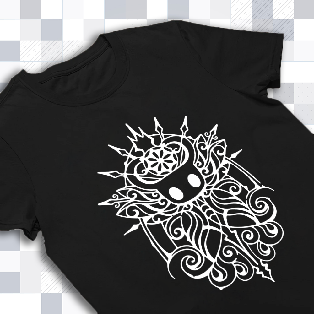 Hollow Knight Vessel Mark T-shirt, Abstract Game Design Mercht, Official Game Fan Apparel & Merch Cartpitol