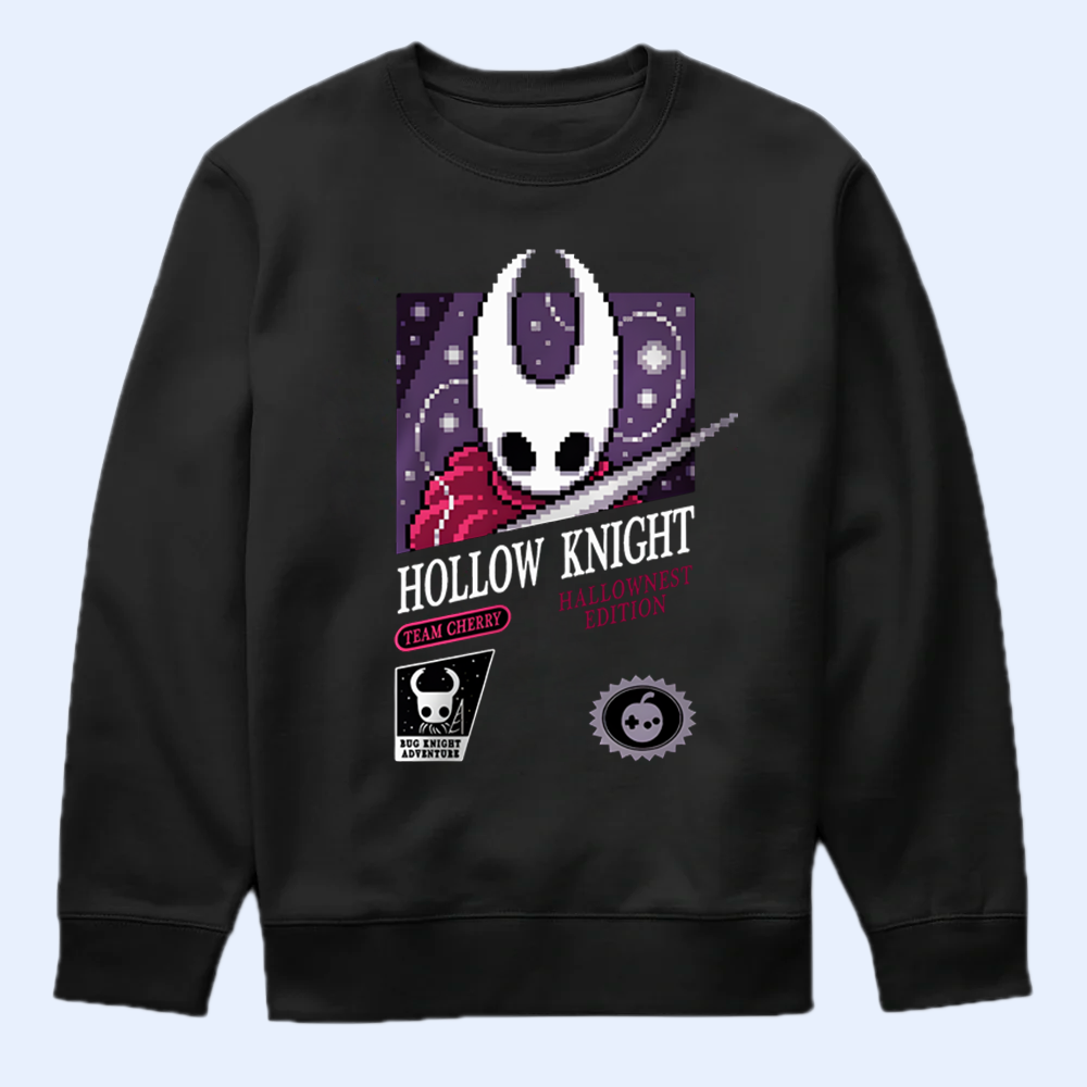 Hollow Knight The Knight Lore Fan T-shirt, Deep Game Story Apparell, Official Game Fan Apparel & Merch Cartpitol