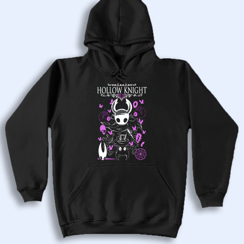 Hollow Knight The Knight Epic Pose T-Shirt, Retro Gaming Fan Gift, Official Game Fan Apparel & Merch Cartpitol