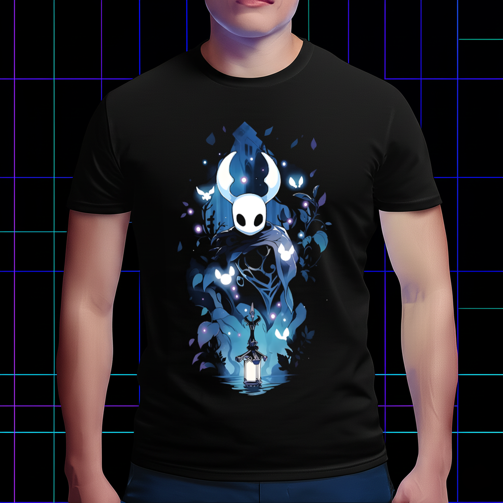 Hollow Knight Shirt - The Knight 'Hallownest Hero' Tee Cartpitol