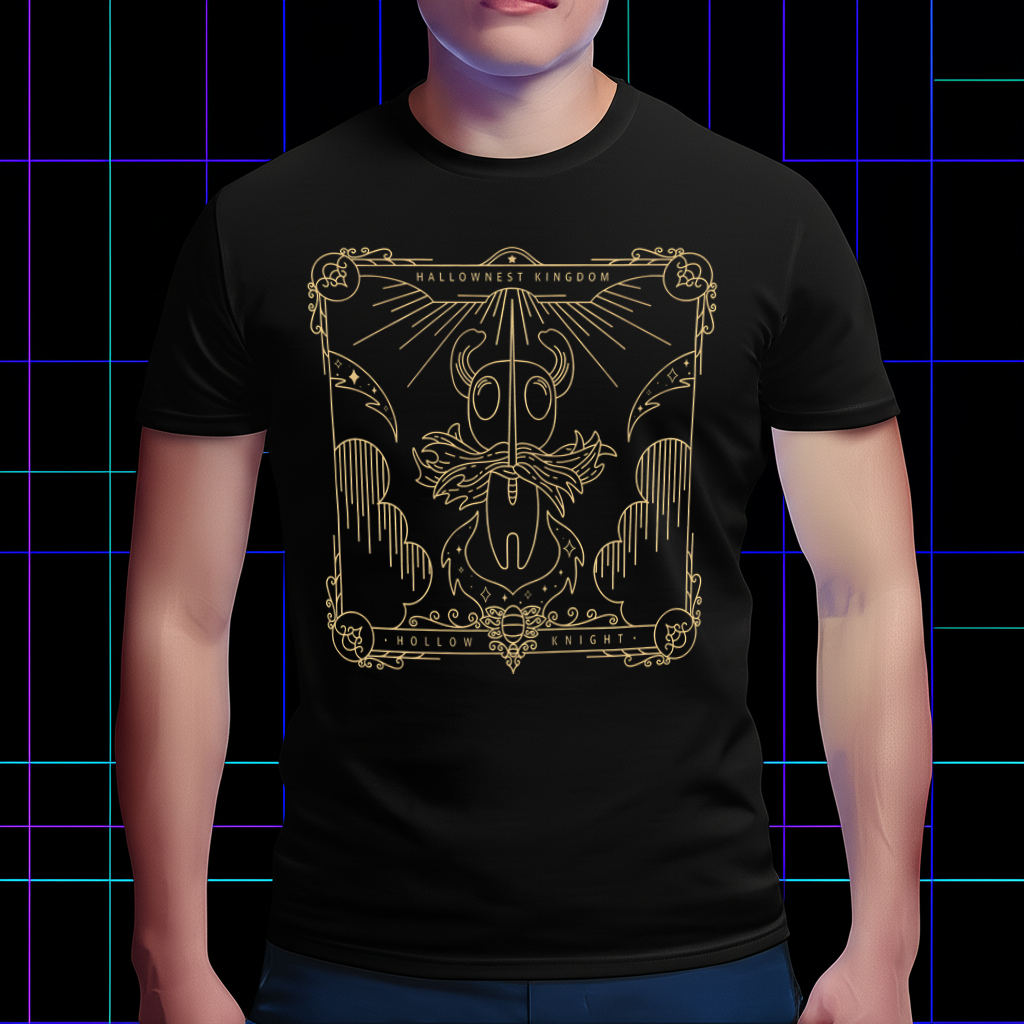 Hollow Knight Shirt - The Knight's Iconic Silhouette Tee Cartpitol