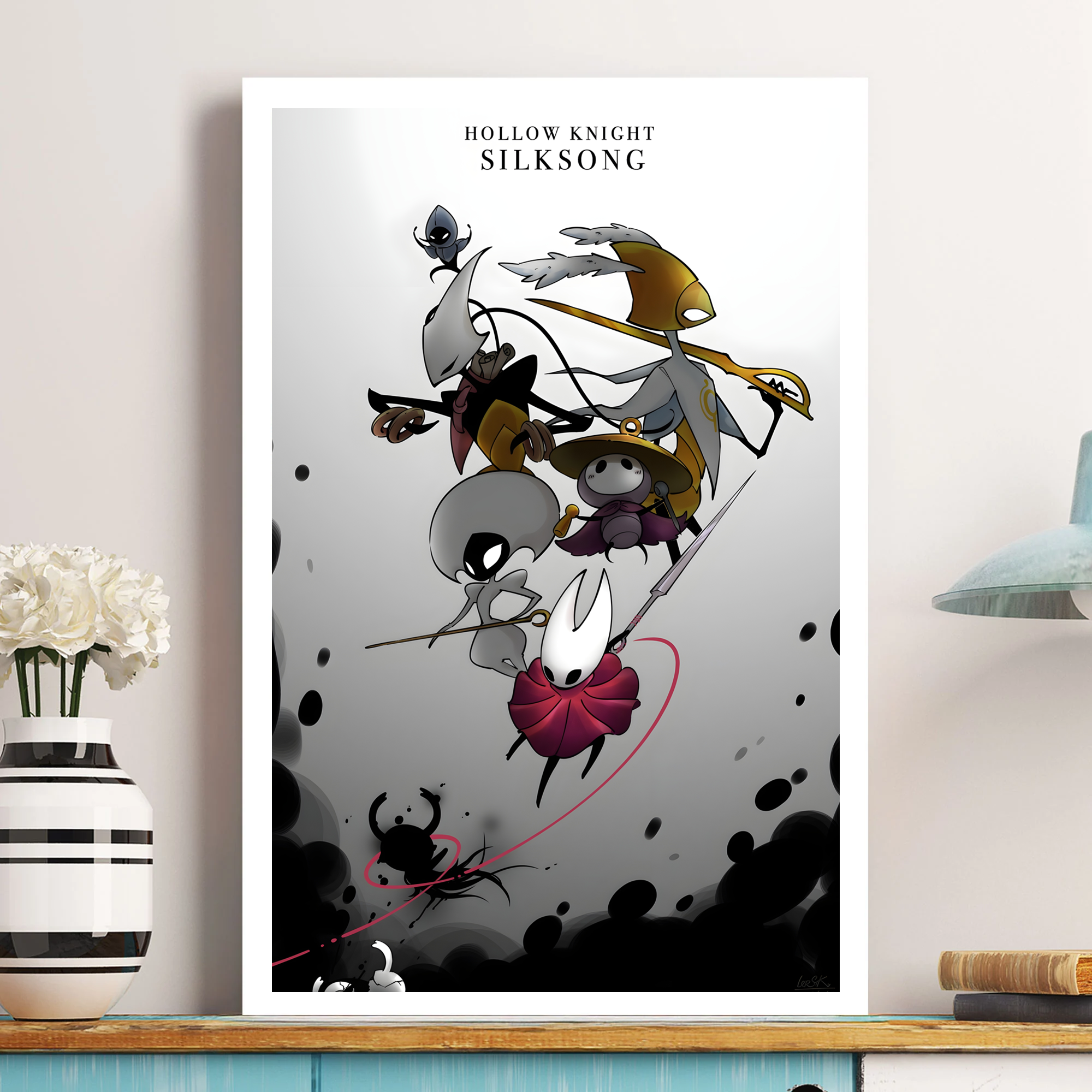 Hollow Knight Silksong Poster - New Kingdom Art Print Cartpitol