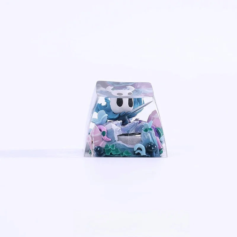 Hollow Knight Transparent Keycaps Esc 1pcs Personalized Mechanical Keyboard Keycaps Hand Painted Gift Creative Collection Keycap Cartpitol