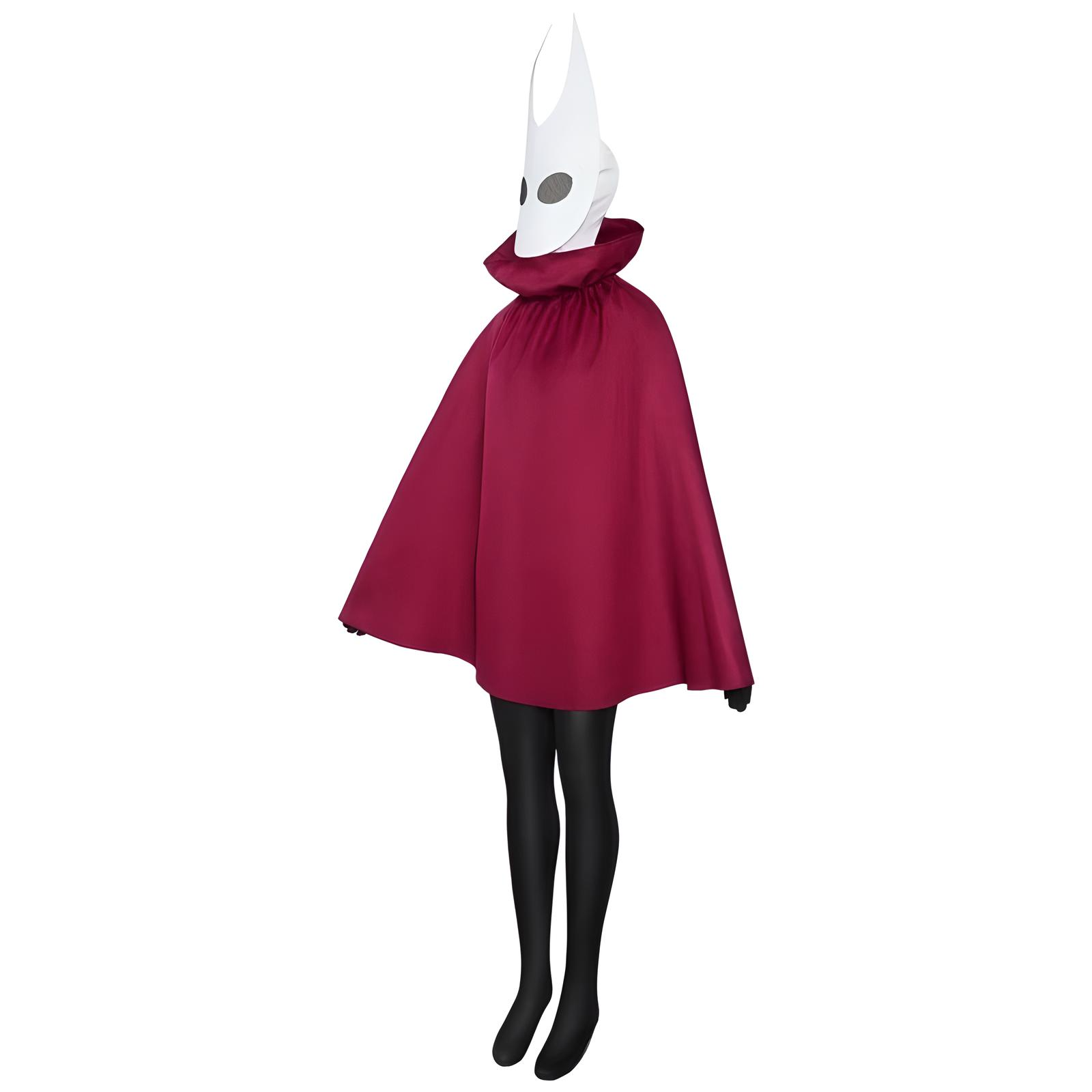 Halloween Game Hollow the Knight: Silksong Hornet Sister Cosplay Cape Costume Mask Roleplay Clothing Cute Fridge Display Gift Cartpitol