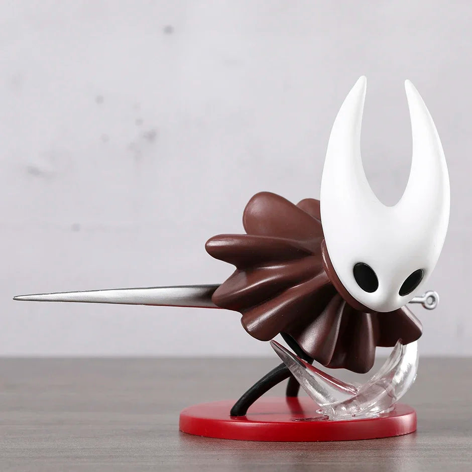 Side view of Hornet Hollow Knight figure, showing detailed cloak.