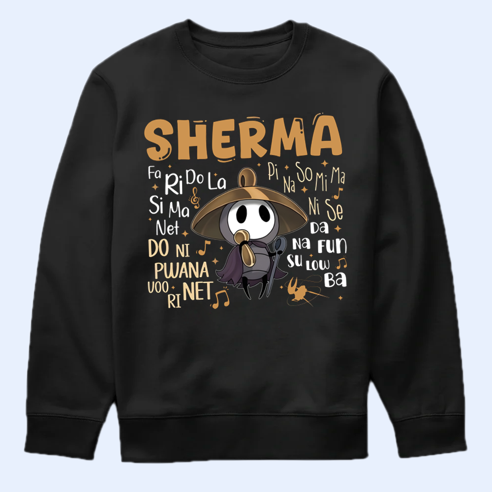 Sherma Shirt - The Loyal Traveler Silksong Tee & Hollow Knight Apparel Cartpitol