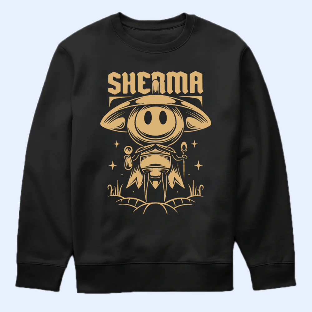 Sherma Silhouette Shirt - Minimalist Silksong Tee Hollow Knight Apparel Cartpitol