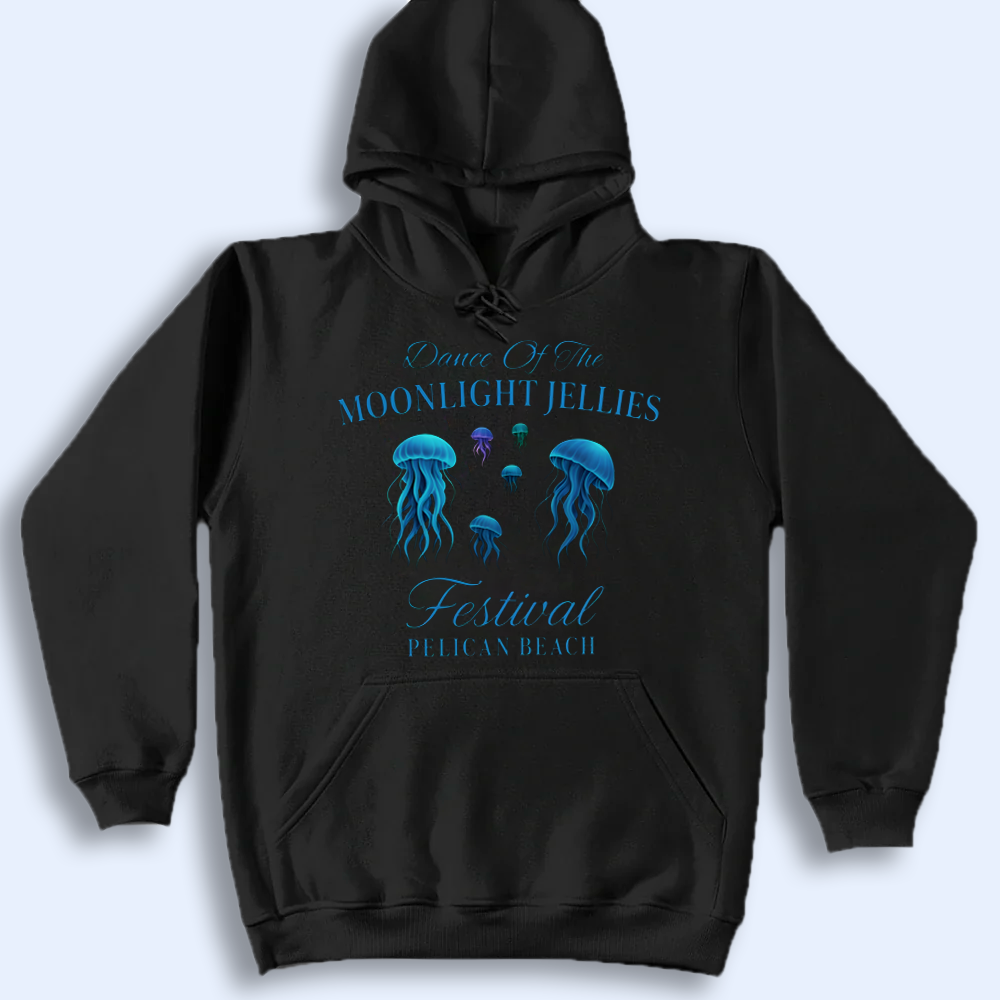 Dance of the Moonlight Jellies Shirt - Stardew Valley Pelican Beach Festival Tee Cartpitol