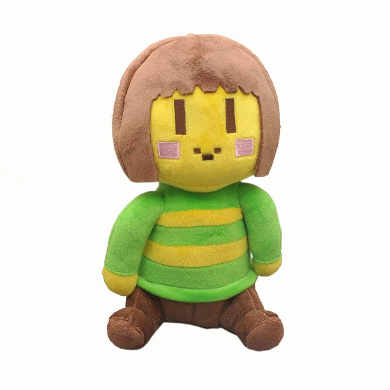 Undertale Plush Toy Chara, showing the specific character features