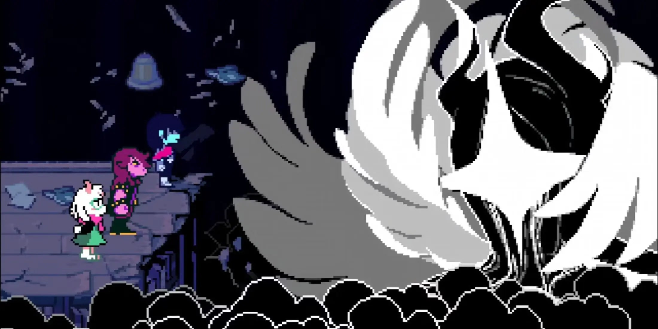 Delta Rune Chapter 4 Background DELTARUNE Chapter 4 Unpacked: The Knight's Reveal, Chris's Secrets, an ...