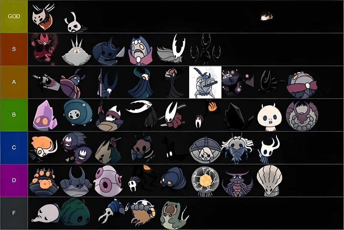 Hollow Knight Boss Difficulty Tier List for Beginners: Which Bosses to Fight First?