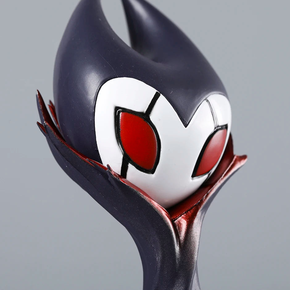 Close-up detail of the Grimm Figure's cape and dramatic sculpt, highlighting the quality of the Hollow Knight Merch.