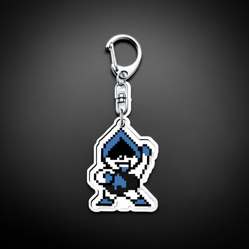 DELTARUNE Character Keychain Collection, Game-Inspired Acrylic Keyrings & Bag Charms Cartpitol