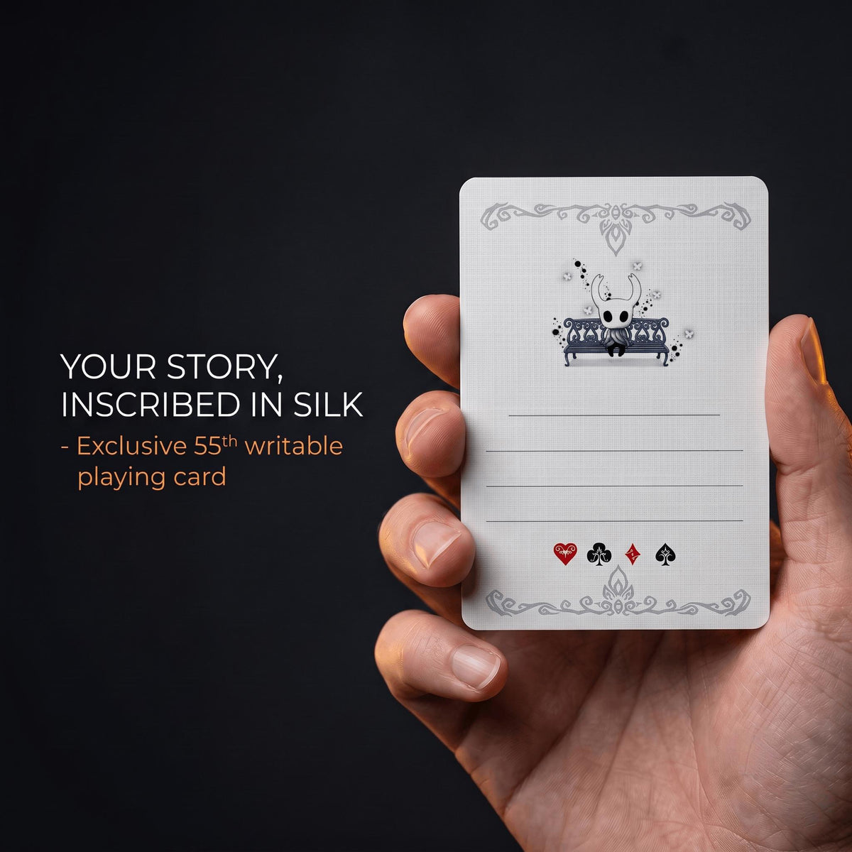 Hollow Knight Poker Card DEck, Premium Fan-Inspired Deck, Hollow Knight Merch