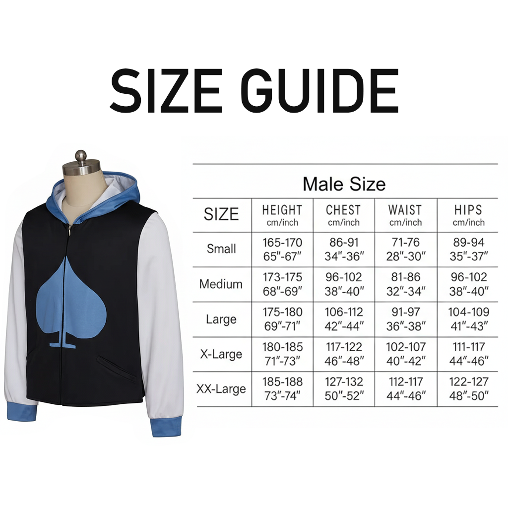 DELTARUNE Cosplay, Lancer Costume Set, Prince of Spades Hoodie Jacket Cartpitol