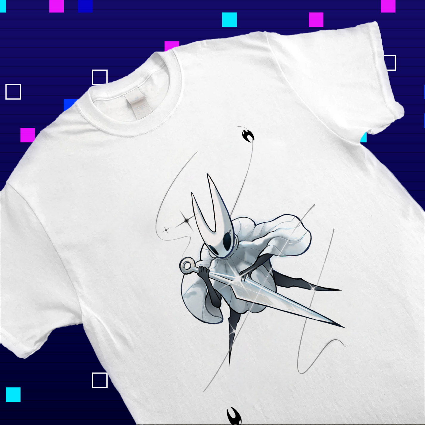 Hornet Shirt - Silksong Action Pose Merch V3