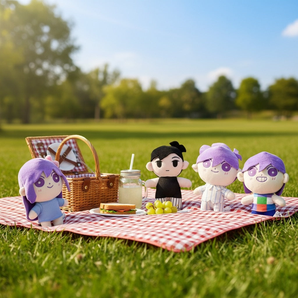 KEL Plush Toy, Omori Merch Stuffed Doll Cartpitol