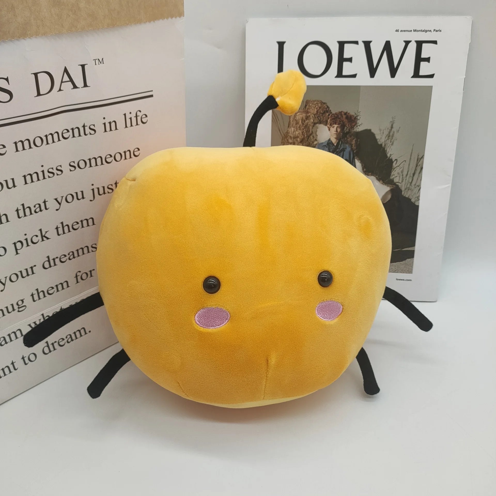 Stardew Valley Junimo Plush - Cozy Fruit & Gem Friend Stuffed Toy for Home Decor Cartpitol