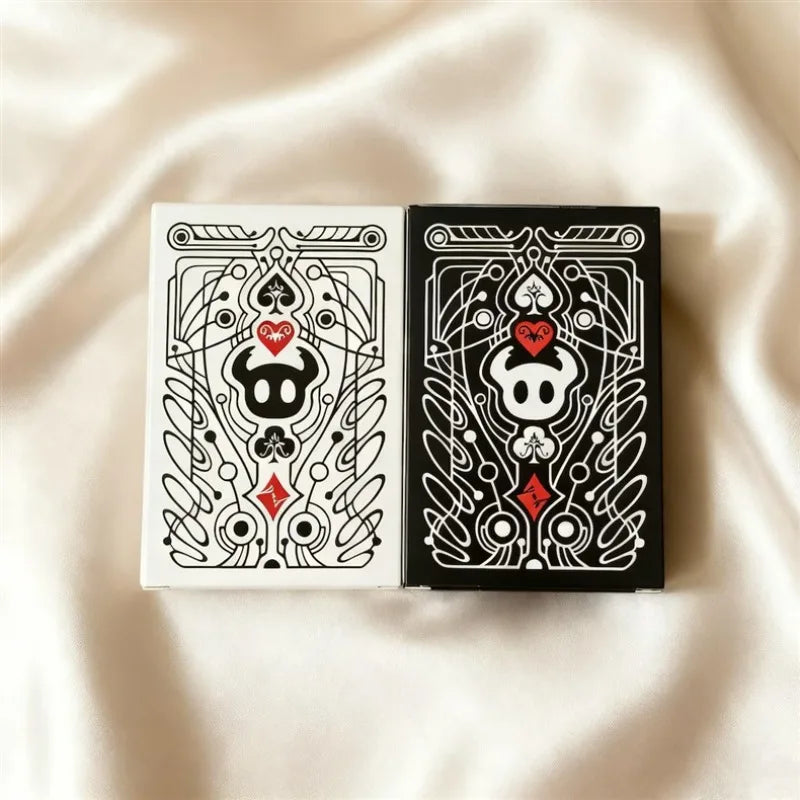 Hollow Knight Standard Poker Card Set Black and White Playing Card Game Card Group Portable Creative Board Game Gift Collection Cartpitol