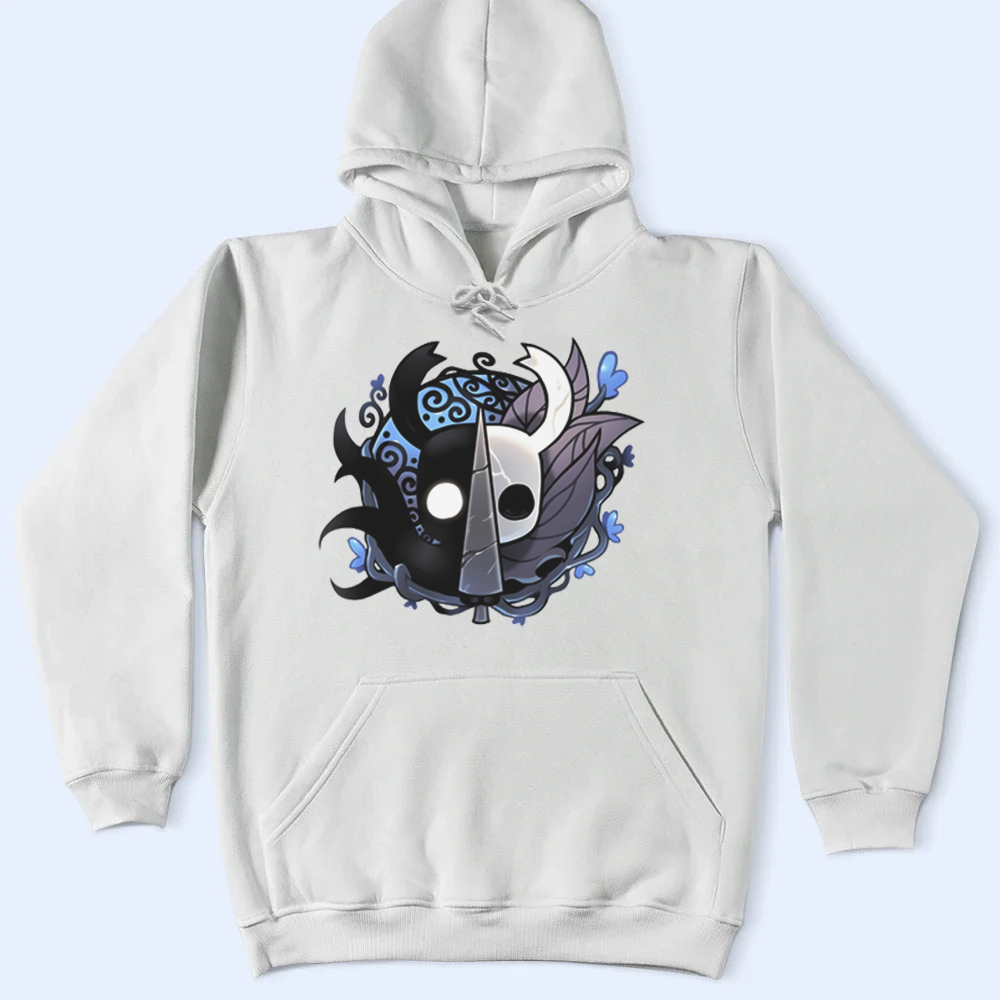 Collector's edition The Knight Hollow Knight design on a T-shirt mockup