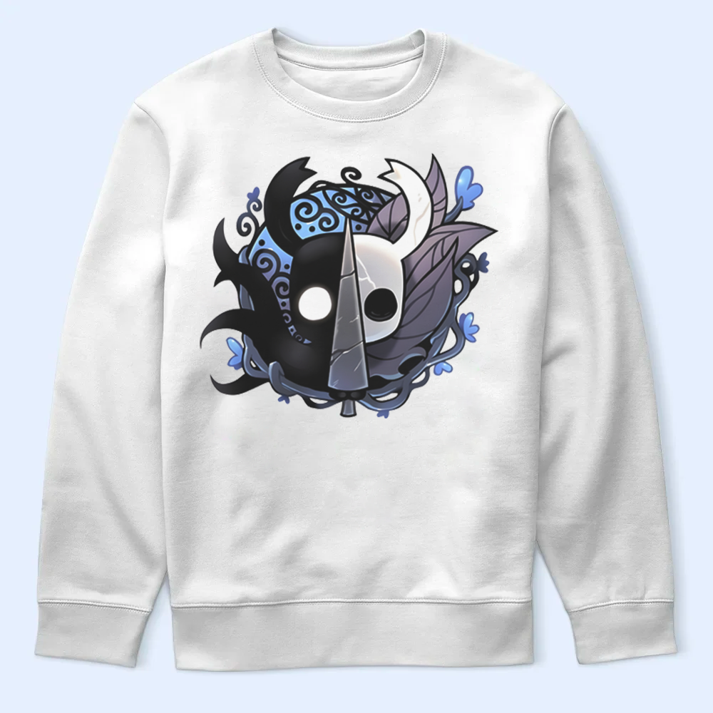 Collector's edition The Knight Hollow Knight design on a T-shirt mockup