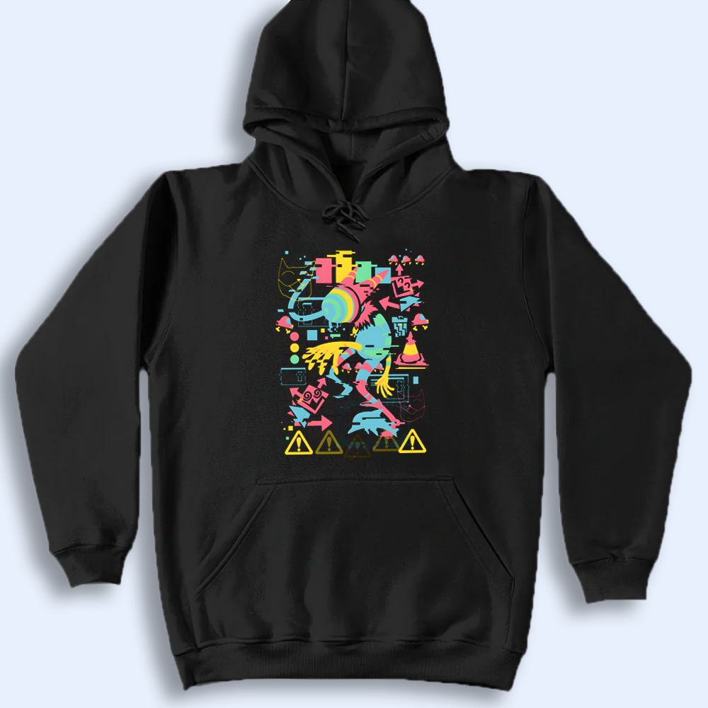 DELTARUNE 'Disruption' Graphic T-Shirt, Abstract Dark World Inspired Apparel Cartpitol