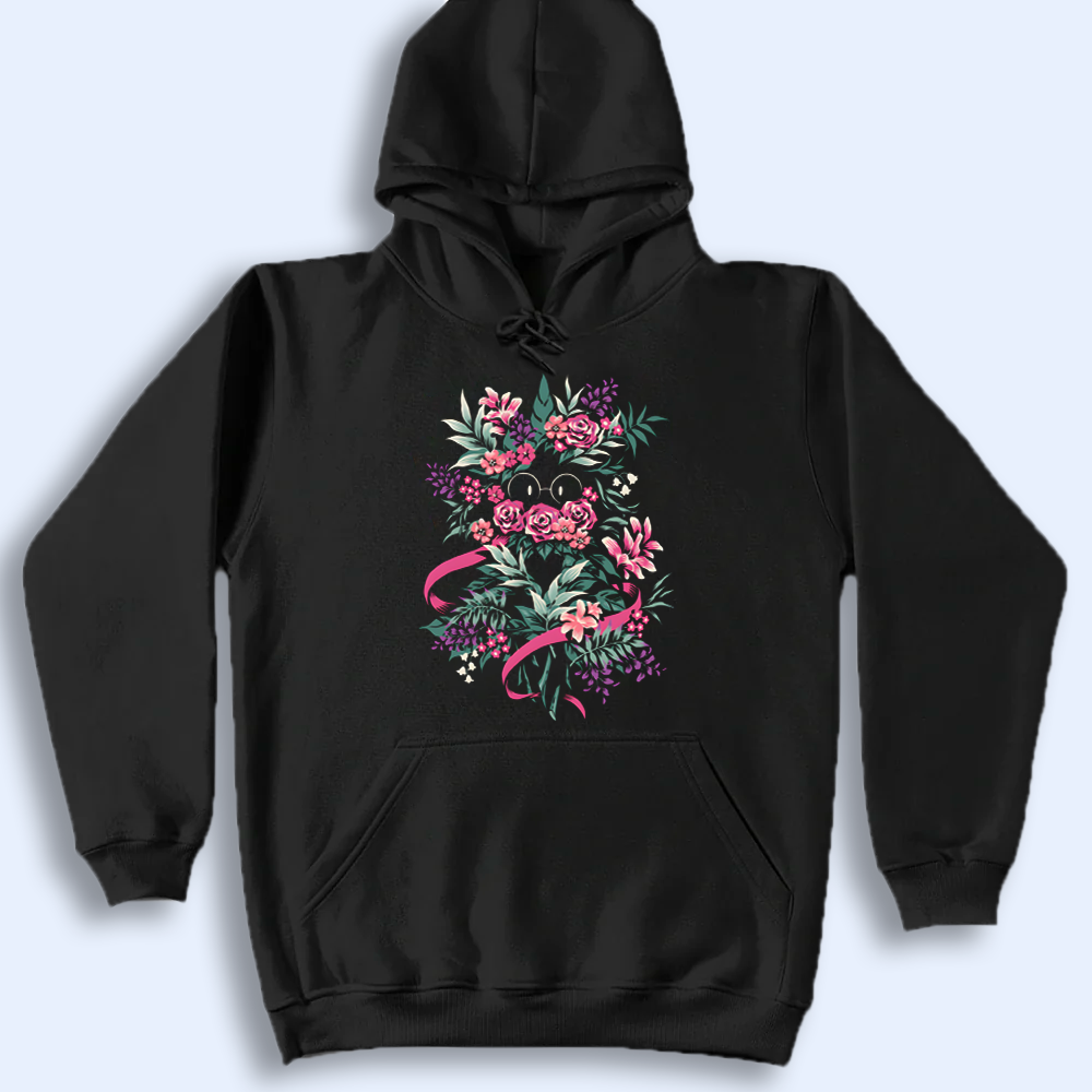 DELTARUNE 'Floral Ralsei' T-Shirt, Charming Prince Fan Apparel & Graphic Tee Cartpitol