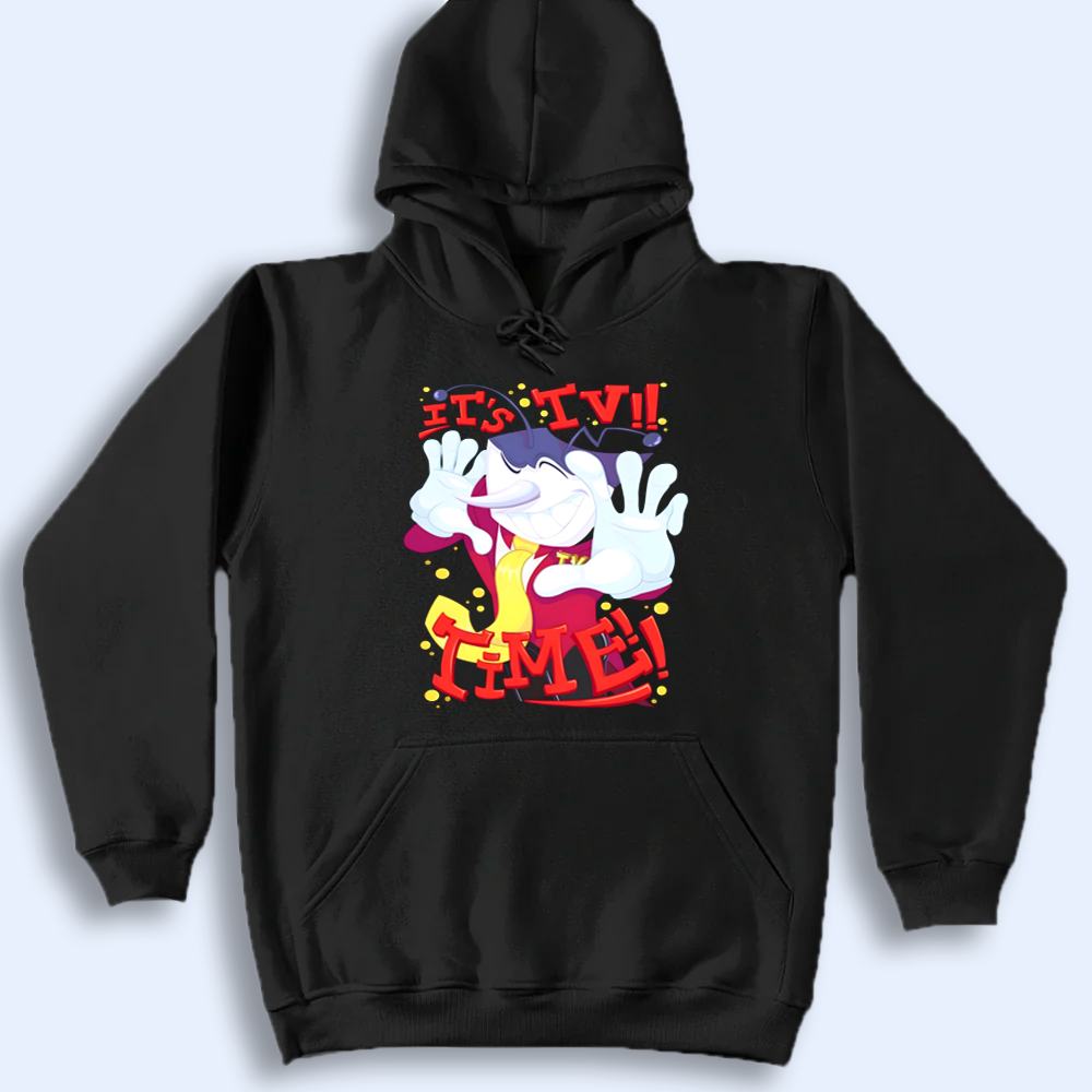 DELTARUNE Merch, Mr Ant Tenna It's TV Time T-Shirt, Show Host Apparel Cartpitol