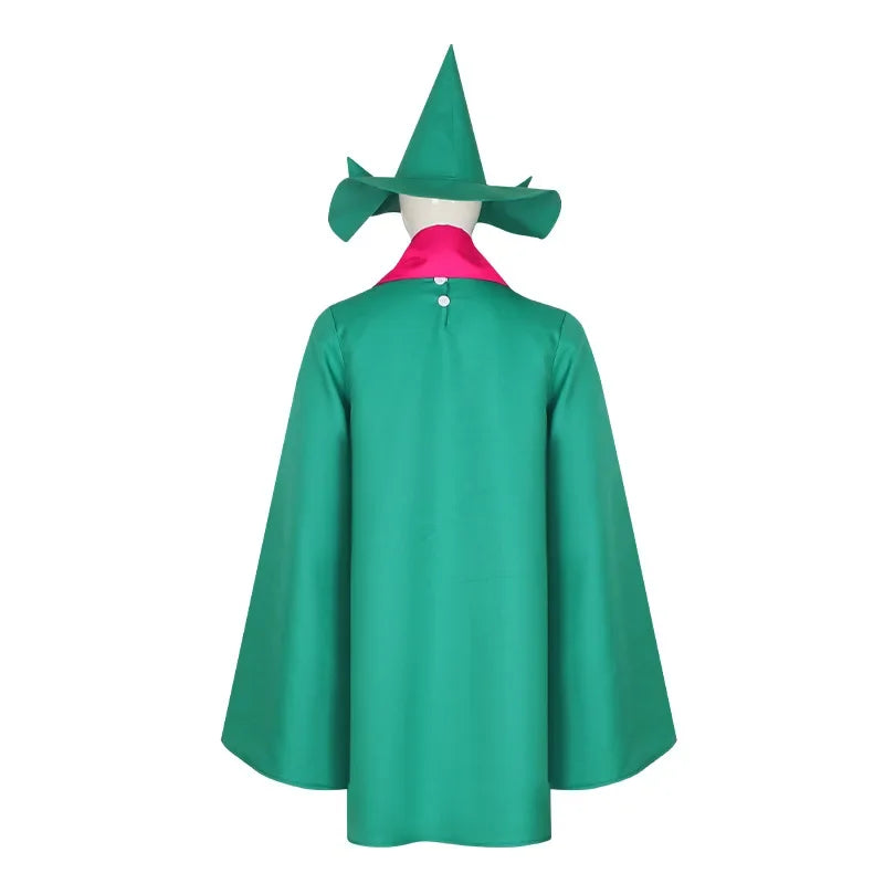 Anime Undertale Ralsei Cosplay Hoodie Cloak Top Deltarune Cosplay Cape Outfit With Hat Scarf Men's And Women's Halloween Costume Cartpitol