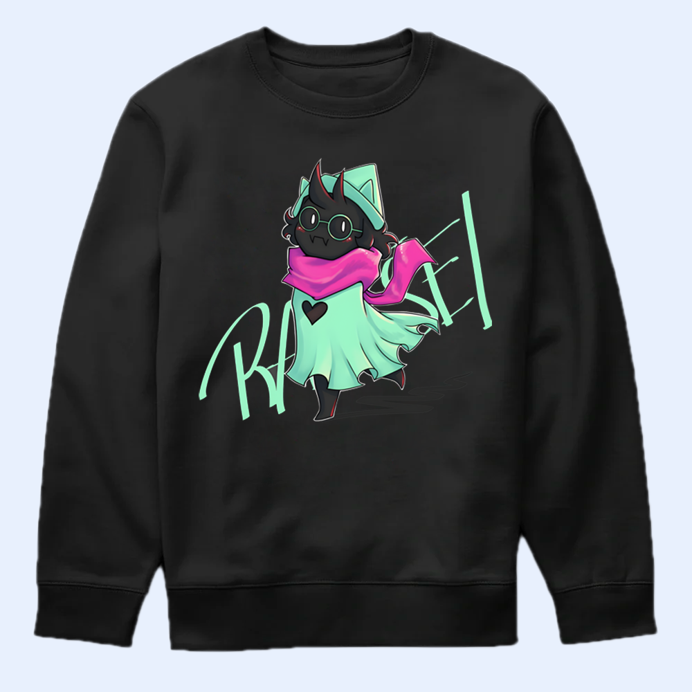DELTARUNE Merch, Ralsei Fluffy Friend T-Shirt, Kind Darkner Character Apparel Cartpitol