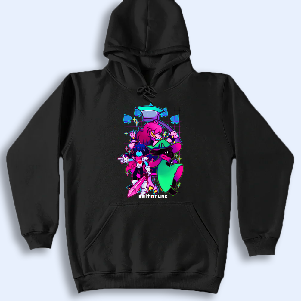 DELTARUNE Merch, 'The Trio' Kris, Susie, and Ralsei T-Shirt - Iconic Character Fan Apparel Cartpitol