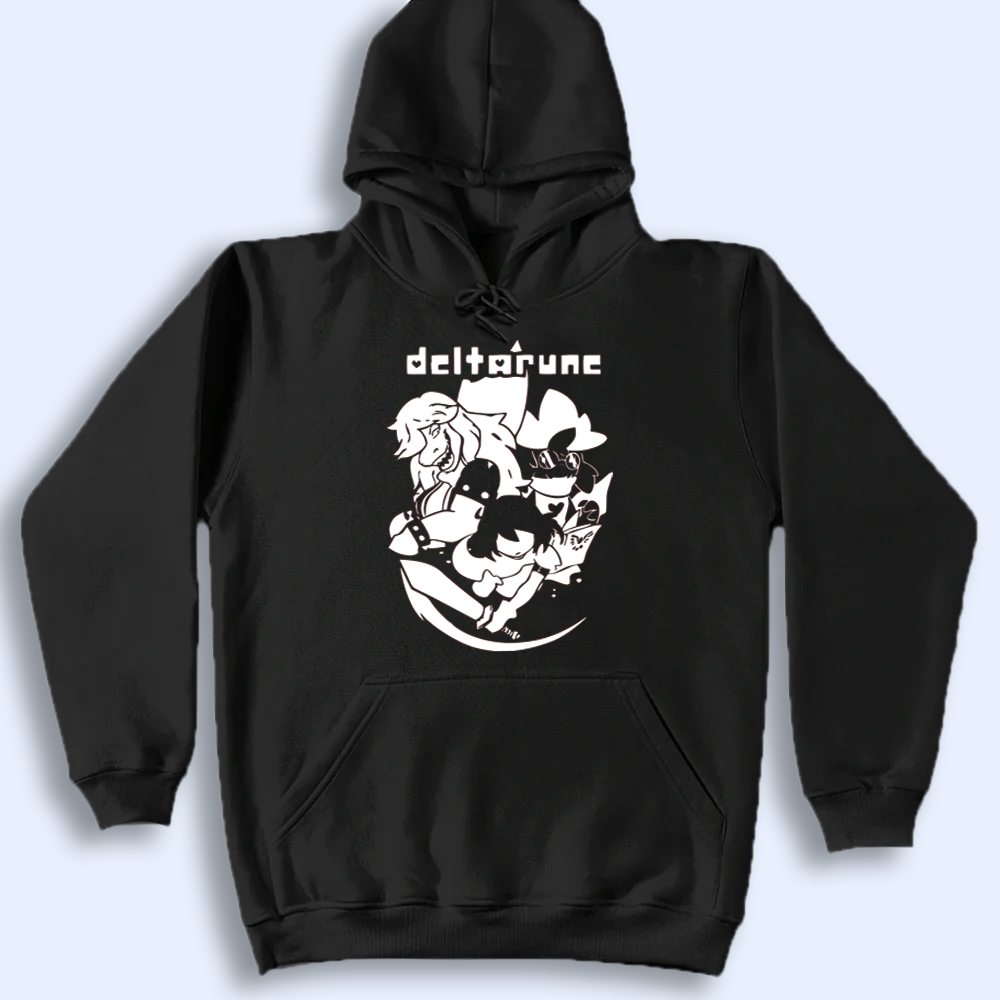 DELTARUNE Merch, 'The Trio' T-Shirt, Iconic Character Fan Apparel Cartpitol