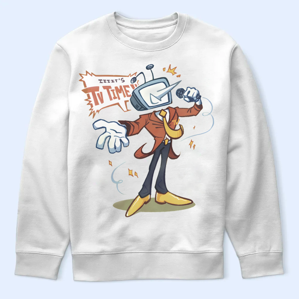 DELTARUNE Mr. Ant Tenna 'It's TV time' T-Shirt, Game-Inspired Fan Apparel & Graphic Tee Cartpitol