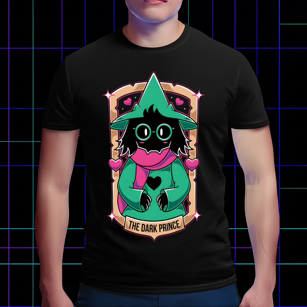 DELTARUNE Ralsei 'The Dark Prince' T-Shirt, Fluffy Prince Fan Apparel & Graphic Tee Cartpitol